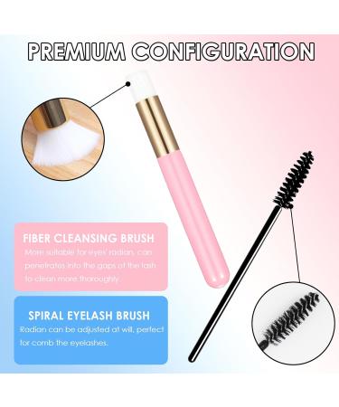 Lash Shampoo Kit for Eyelash Extensions - Extension Cleanser with Brushes for Salon & Home Use - 50ML - Buy Online on SooperMarket.com