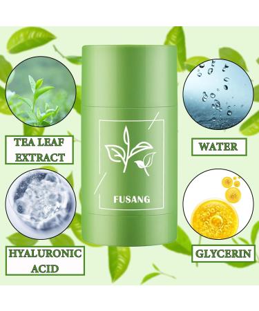 Moisturizing Green Tea Mask Stick | Deep Pore Cleansing & Oil Control | Hydrating Face Mask for All Skin Types - Buy Online on SooperMarket.com