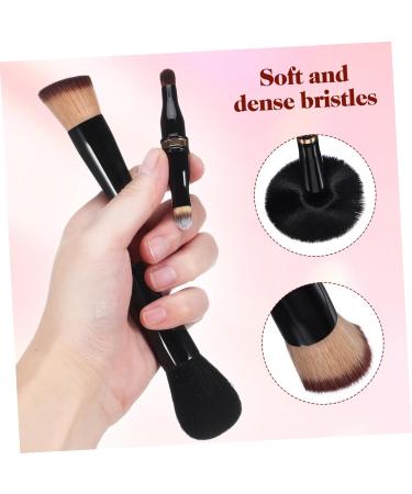 Travel Makeup Brushes | 4-in-1 Double Sided Cosmetics Brush for Foundation & More | Compact Makeup Applicators for International Shipping - Buy Online on SooperMarket.com