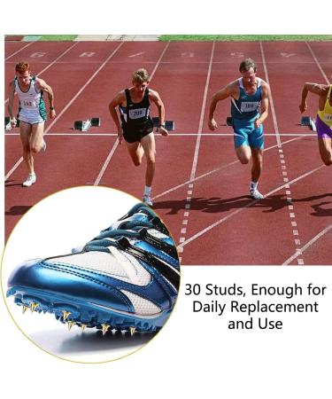 30-Piece Athletics Spike Replacement Set - Dorns Pyramid Nails & Wrench for Jumping Running & Hiking | International Shipping Available - Buy Online on SooperMarket.com