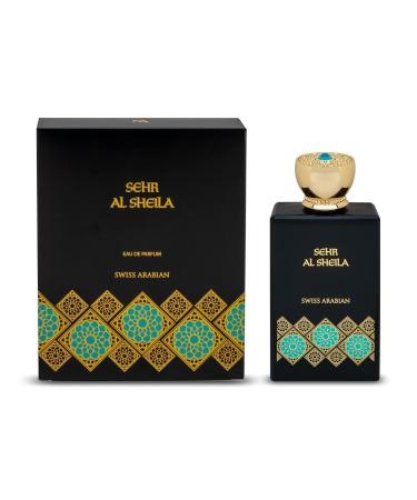 Swiss Arabian Sehr Al Sheila - Luxury Products From Dubai - Long Lasting Addictive Personal EDP Spray Fragrance - Seductive Signature Aroma - 3.4 Oz - Buy Online on SooperMarket.com