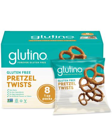 Glutino Gluten Free Honey Mustard Pretzel Salted 1 Oz (8 Pack)