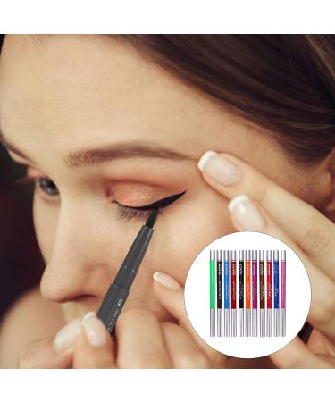BELLIFFY 12 Pcs 1 Set Shadow Set Creative Eyeliners Waterproof Eyeliner Makeup Kit Colorful Plastic - Buy Online on SooperMarket.com