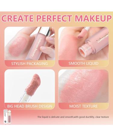 Natural Matte Cream Blush Stick for Cheeks, Eyes, and Lips - Long-Lasting Moisturizing Formula | 3 Shades (Happy, Hope, Love) - Buy Online on SooperMarket.com