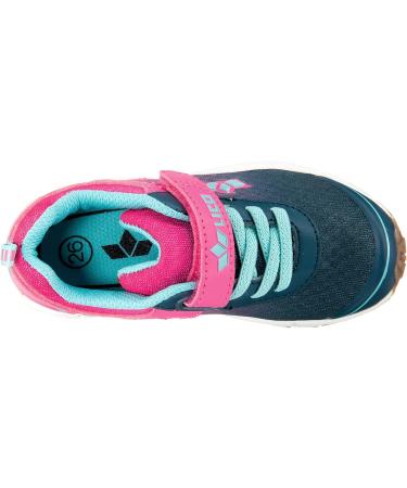 Lico Unisex Kids Barney Vs Sneaker 37 EU - Marine Pink Turquoise | Stylish & Comfy International Shipping - Buy Online on SooperMarket.com