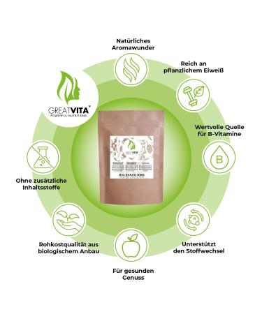 Organic Cocoa Nibs 800g - Raw Topping Additive-Free from Peru | GreatVita - Buy Online on SooperMarket.com