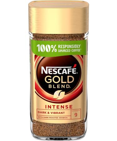 Nescaf Gold Blend Intense Instant Coffee Rich & Full-Bodied Dark Roasted Coffee Arabica & Robusta Coffee Premium Instant Coffee 200g (Pack of 2) - Buy Online on SooperMarket.com