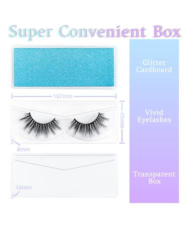 Wholesale Mixed 3D Faux Mink Eyelashes Pack - 5 Styles, 30 Pairs | Fluffy Volume, Natural Charming Look, Medium Length, Handmade & Reusable False Eyelashes - Buy Online on SooperMarket.com