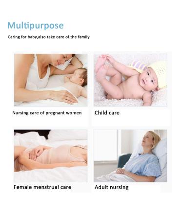 Baby Underpads 50 Pack (18x24 inch) - Leak-Proof Disposable Changing Pad for Diaper Changes - Reusable & Portable - Breathable Underpads Mattress Protector - Buy Online on SooperMarket.com