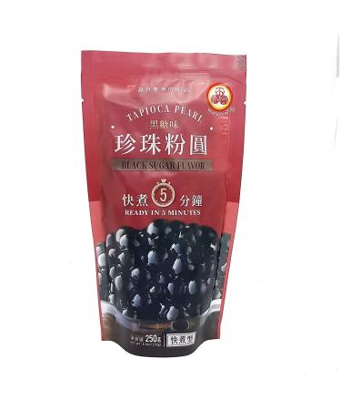 WuFuYuan 3 Packs Black Tapioca Pearl Bubble Tea + 50 Boba Straws - Ginger Honey Crystals Included - Buy Online on SooperMarket.com