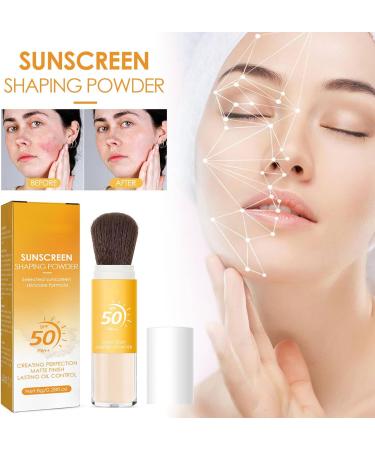 Nmbol 2 pieces Solar Cooling Mineral Sunscreen Mineral Mineral Sunscreen Setting Sun Protection Foundation SPF 50 Minimizes thin lines and pores - Buy Online on SooperMarket.com
