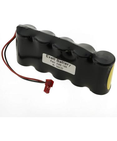 Exell Emergency Lighting Battery for TEIG T26000139 | Compatible with Powersonic Sure-Lites Beghelli & More - International Shipping Available - Buy Online on SooperMarket.com