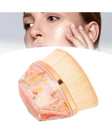Verdant Touch Liquid Foundation Brush Foundation Makeup Brush Portable Professional Soft Hair for Liquid BB Cream 55#Foundation Brush Champagne Gold Liquid Box - Buy Online on SooperMarket.com