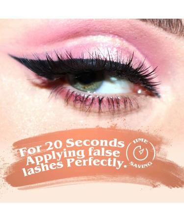 JIMIRE 2-in-1 Magic Eyeliner for False Eyelashes - Easy Application, Extra Strong Hold - No Glue or Magnet Needed - Buy Online on SooperMarket.com