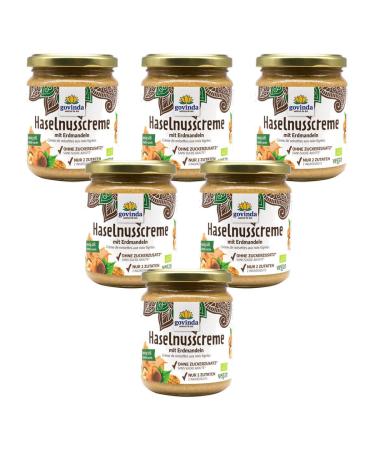 govinda - Hazelnut cream with tiger nuts - 0.25 kg - pack of 6
