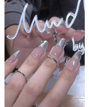 Gorvalin 3P Metallic Gel Nail Polish Set - 3D Gold, Silver, Rose Gold | UV Paint for Cyber Punk & French Acrylic Nail Art - Buy Online on SooperMarket.com