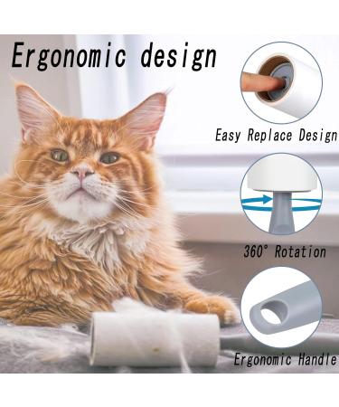 Extra Sticky Lint Roller - 6 Rolls with 60 Sheets Each | Effective Animal Hair Remover for Clothes Sofas & Carpets - Buy Online on SooperMarket.com