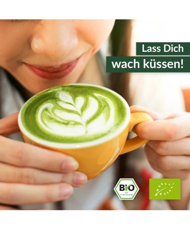 200g Bio Matcha Premium - 100% Pure Matcha Tea Powder Stone-Milled for Authentic Flavor | Additive Free - Buy Online on SooperMarket.com