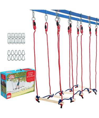 Lily's Things Double Slackline Bridge Attachment - Ninja Course Accessory for Double Slackline Sets - Buy Online on SooperMarket.com