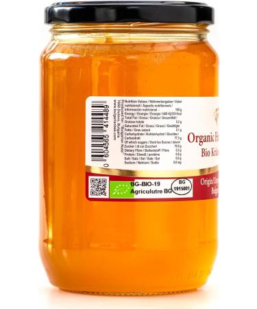 900 g Organic Raw Herbal Bee Honey wild herb meadows - Buy Online on SooperMarket.com