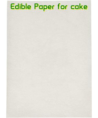 Edible Rice and Wafer Paper  8.5 x 11 Inch Wafer Paper (100  White) - Buy Online on SooperMarket.com