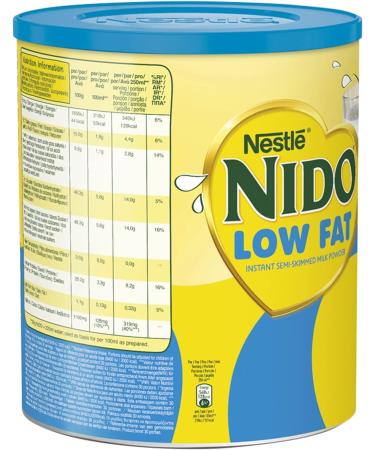 Nestl NIDO Low Fat Milk Powder (Pack of 2 Each 875g) - Buy Online on SooperMarket.com