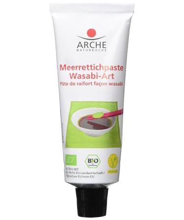 Arche Horseradish Paste Wasabi-Style Pack of 2 (2 x 50 g) - Organic 50 g (Pack of 2)