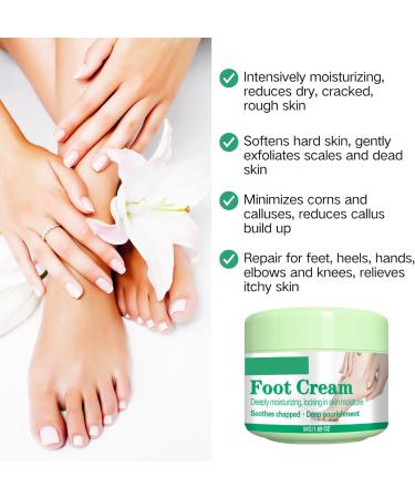 Foot Cream for Very Dry Feet Cracked Heel Repair Cream Callus Remover Foot Moisturiser Hard Skin Remover Foot Soften & Smooths Feet Deep Moisturizing Nourishing Formula for Feet Care - Buy Online on SooperMarket.com