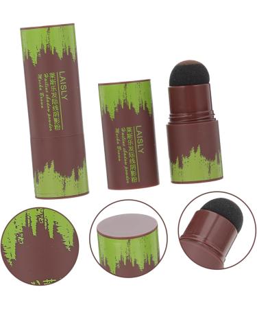 Didiseaon 2pcs Hairline Powder Stick Sponge Pen Hairline Makeup Hairline Trimming Powder Line Powder Instantly Shadow Hairline Cover for Plastic Natural Loose Powder 1 count (Pack of 1) Assorted Color B - Buy Online on SooperMarket.com