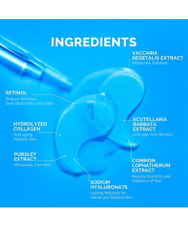 Enaskin Naturals 24K Gold Under Eye Patches for Puffy Eyes & Dark Circles - Under Eye Treatment for Women and Men - Reduce Wrinkles and Eye Bags (Blue) - Buy Online on SooperMarket.com