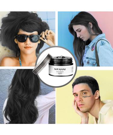 Temporary Hair Color Chalk & Wax for Kids | Fun Birthday & Party Gift | Safe for Girls Ages 4-9 | Cosplay & Holiday Use (Black - Buy Online on SooperMarket.com