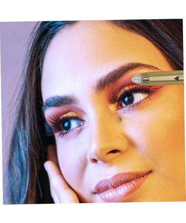 Mikinona Neutral Eyeshadow 4pcs Highlighter Eyeshadow Pencil Glitter Crayons Eye Shadow Makeup Cosmetics Glue Girl - Buy Online on SooperMarket.com