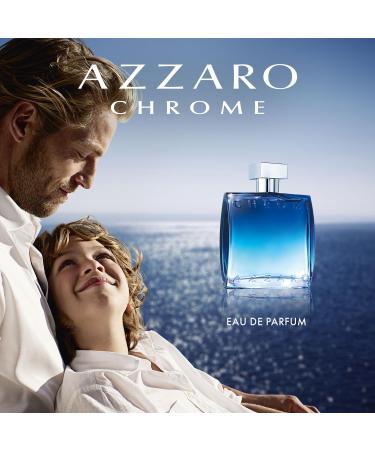 Azzaro Chrome Eau de Parfum - Fresh Aquatic Mens Cologne - Foug re Aromatic & Woody Fragrance - Citrus Notes of Green Mandarin - Lasting Wear - Classic Clean Scent - Luxury Perfumes for Men 1.6 Fl Oz (Pack of 1) - Buy Online on SooperMarket.com