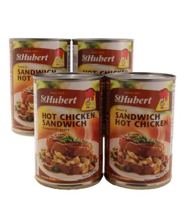St Hubert Hot Chicken Sandwich Homestyle Gravy, 398ml / 13.5 Oz Cans (Pack of 3) Imported from Canada