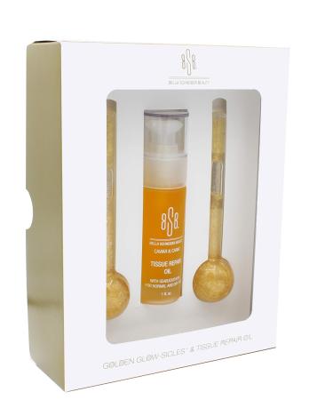 Buy BSB Golden Glow - Anti Aging Face Moisturizer & Neck Firming Oil | Hydrating & Repairing Facial Oil | International Shipping Available - Buy Online on SooperMarket.com