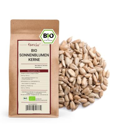 Camelur organic sunflower seeds - 1kg - High -quality sunflower seeds for baking & more - Sunflower seeds taste 1 kilogram