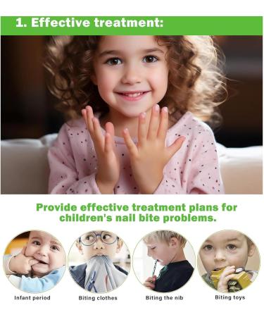 DASHIELL Nail Biting Prevention Nail Bite Stopper Thumb Sucking Solution Nail Care - Long-Lasting Finger Sucking Guard Prevention No Bite Nail Polish Safe for Kids - Buy Online on SooperMarket.com