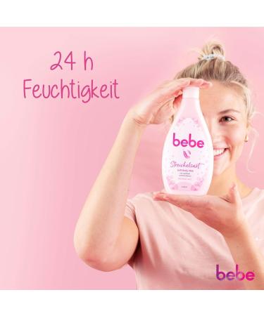 Bebe Body Lotion - Soft Body Milk with Jojoba Oil & Panthenol for Dry Skin | 6 x 400ml - Shop Internationally - Buy Online on SooperMarket.com
