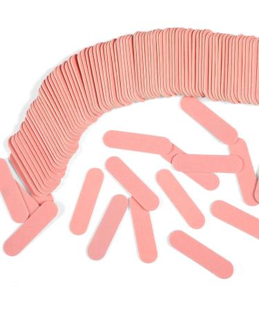 JSRQT 100 Mini Nail Files Double Sided Mini Nail Files Bulk Nail Buffer for Women Girls Fingernail Acrylic Nail File Set Emery Board Professional Nail Files 180/240 Grit Manicure Tool (Pink) - Buy Online on SooperMarket.com