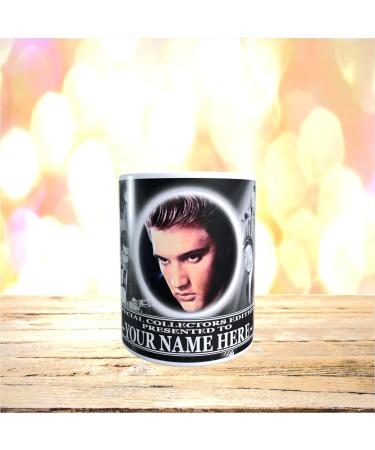 Rock n Roll Greats of 50s & 60s Personalised Music Icon Mug with Choice of Sweets Gift - Buy Online on SooperMarket.com