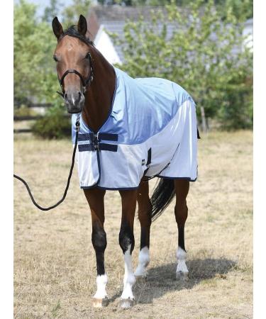 Buy Busse Paddock Blanket RAINFLY - Sky (Navy) 155 | Durable Weather-Resistant Equestrian Gear for International Shipping - Buy Online on SooperMarket.com