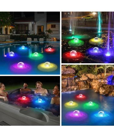 Antyingkai Solar Floating Pool Lights - Waterproof LED Garden & Pond Lighting - 2 Piece Set for Parties & Pools - Buy Online on SooperMarket.com