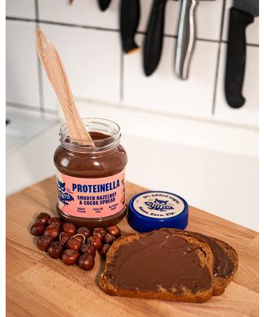 Proteinella Chocolate Hazelnut Spread - 14.1 Oz/400g | No Added Sugar, No Palm Oil | Delicious Health-Conscious Spread with Added Protein - Buy Online on SooperMarket.com