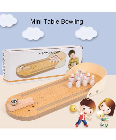 Germer Mini Bowling Game - Stress-Relief, Beautifully Designed Mini Bowling Set for 3+ Years ((Mini Bowling)) - Buy Online on SooperMarket.com