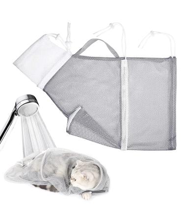 Nio hong cat handbag to bathe cat shower cat care bag pocket pocket bathing showering mesh bag anti-bite a bathroom take nails cut clean your teeth medication and injections