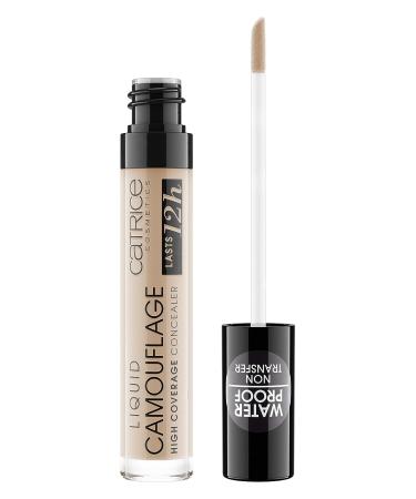 Catrice Liquid Camouflage High Coverage Concealer Pen 020 Light Beige - Vegan, Oil-Free, Waterproof | 12-Hour Wear for Combination & Blemished Skin (5ml) - Buy Online on SooperMarket.com