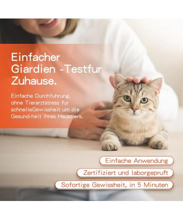 AlievePet Giardia Rapid Test for Dogs & Cats - Self-Test Device (2 Pieces) | Fast & Accurate Pet Health Solution - Buy Online on SooperMarket.com