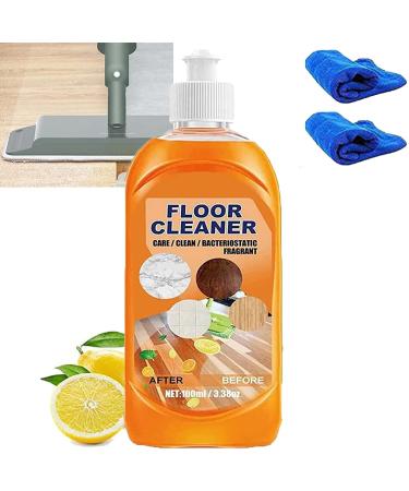Honifee Floor Cleaner Solution NML Floor Cleaner VML Powerful Decontamination Floor Cleaner Wood Floor Cleaner and Polish All-Purpose Wood Tile Marble Ceramic Floor Cleaner (1 PCS)
