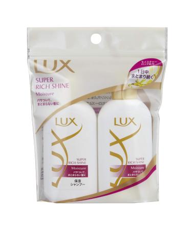 Lux Super Rich Shine Moisture mini moisturizing shampoo-conditioner pair set 40g + 40g by Lux