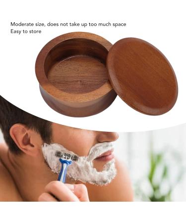 Buy Naroote Wooden Razor Brush & Shaving Foam Bowl - Perfect Gift for Men & Hairdressing Salons | Portable & Practical Facial Cleaning Tool - Buy Online on SooperMarket.com
